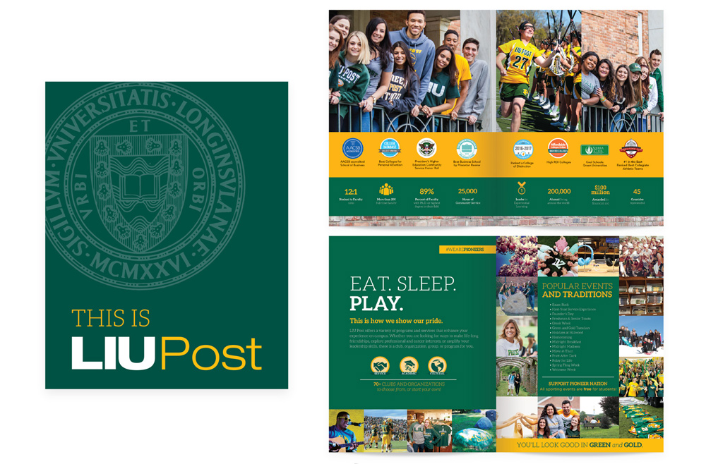 LIU Post Viewbook Douglas Bouchelle Portfolio